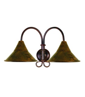 Ancient Wall Light Fixture large tulip