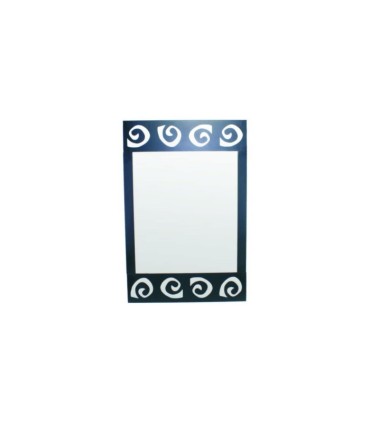 Spiral design Mirror for Bathroom 50cm