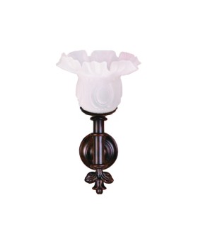 Applique da parete rustico elegante fiore di tulipano