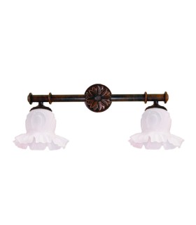 Country Wall Lamps tulip flower